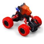 اسباب بازی ماشین فنری (دو موتوره) حیوانات طرح خرس